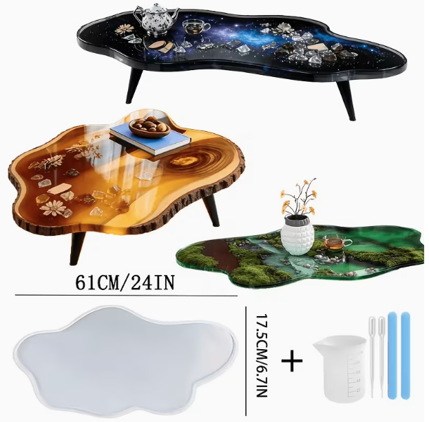 Table basse en résine