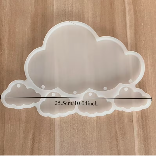 Décoration nuage en résine