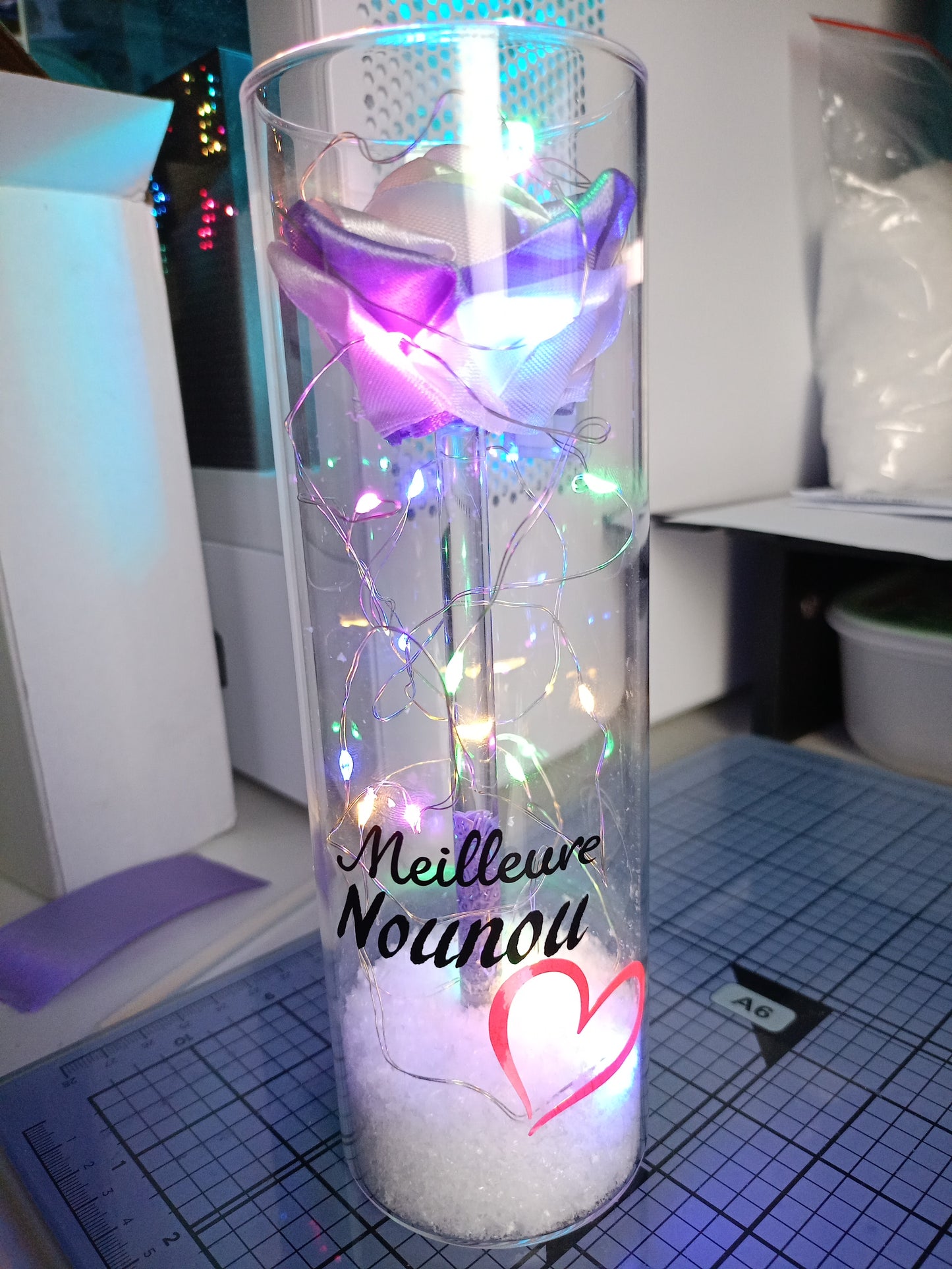 Lampe décorative LED personnalisée