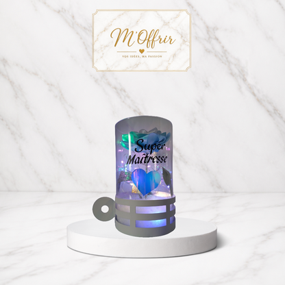 Lampe LED personnalisée avec prénom ou message